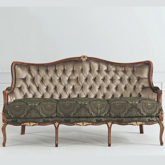 Esmeralda barokk 3 személyes kanapé