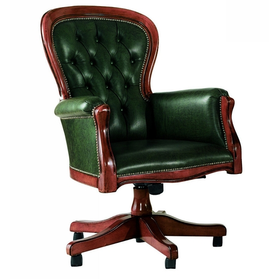 Verona bőr irodai főnöki szék