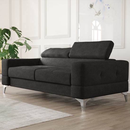 Toscania II. személyes modern kanapé fekete