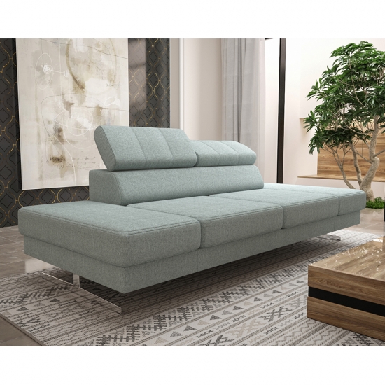 Emporio kétszemélyes kanapé szürkészöld