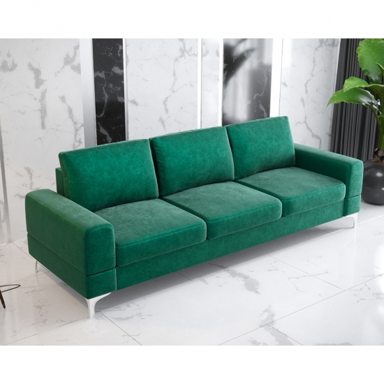 Aria ágyazható 3 személyes kanapé zöld