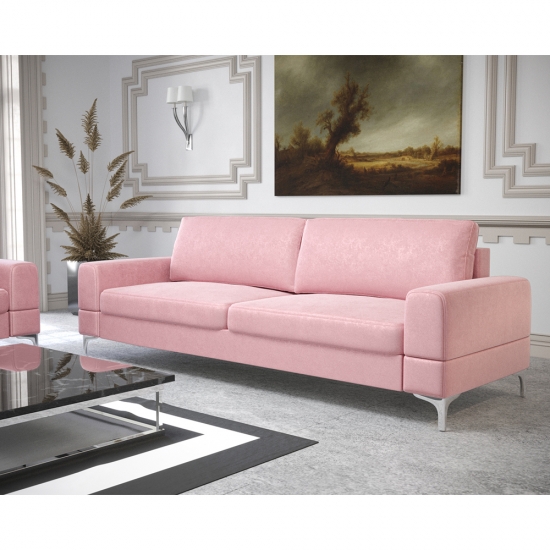 Aria modern 2 személyes kanapé rózsaszín