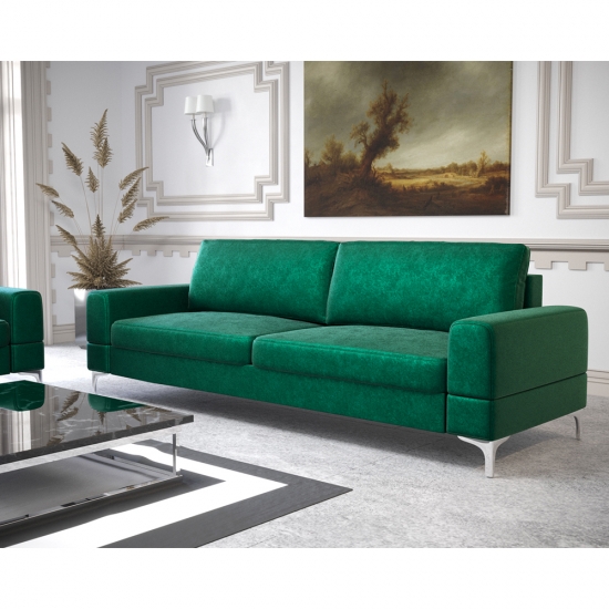 Aria modern 2 személyes kanapé zöld
