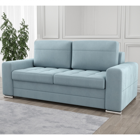 Verona ágyazható kényelmes kanapé világoskék