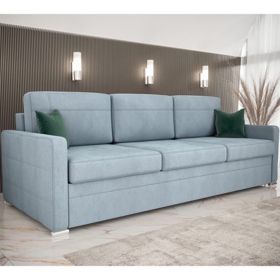 Avanti nagy ágyazható kanapé világoskék