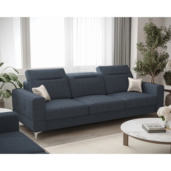 Malibu III személyes fix kanapé kék