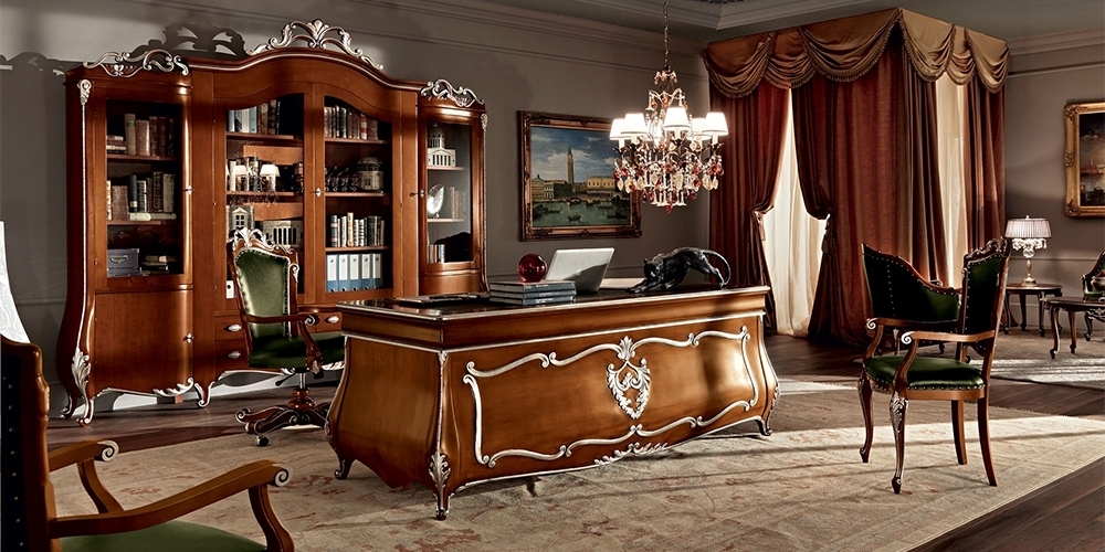 Villa Venezia egyedi dolgozószoba bútor