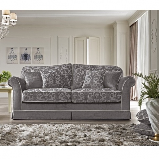 Treviso luxus szövet kanapé 3 személyes
