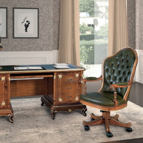 Art Deco klasszikus irodai szék Art. 3006