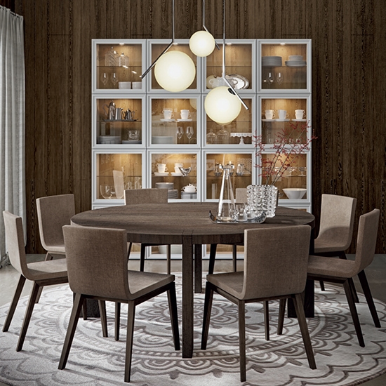 Etica modern olasz asztal székekkel 01
