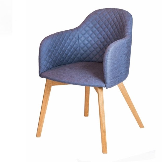 TIA egyedi modern kék szék