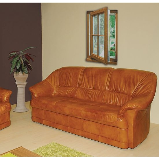Malaga klasszikus bőr ágyazható kanapé