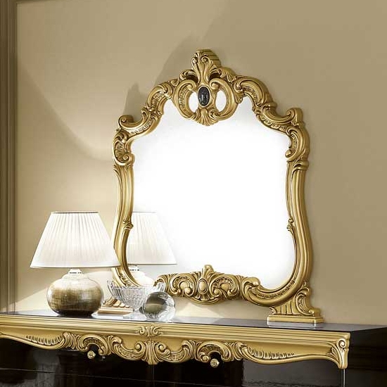 Barocco Gold arany tükör