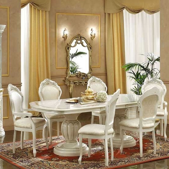 Leonardo Gold világos étkezőasztal